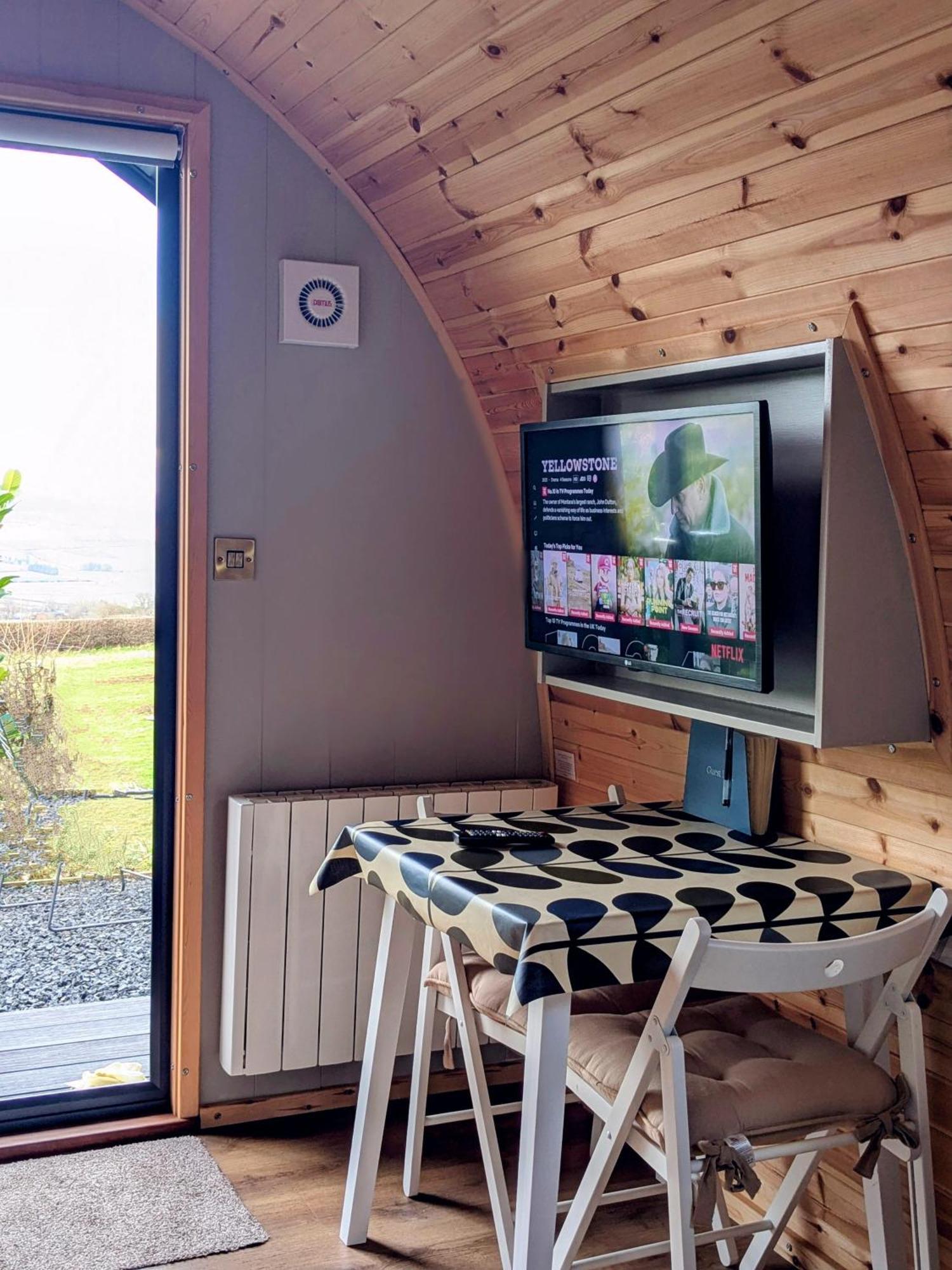 Ferienwohnung Odli Glamping - Deri Welshpool Exterior foto